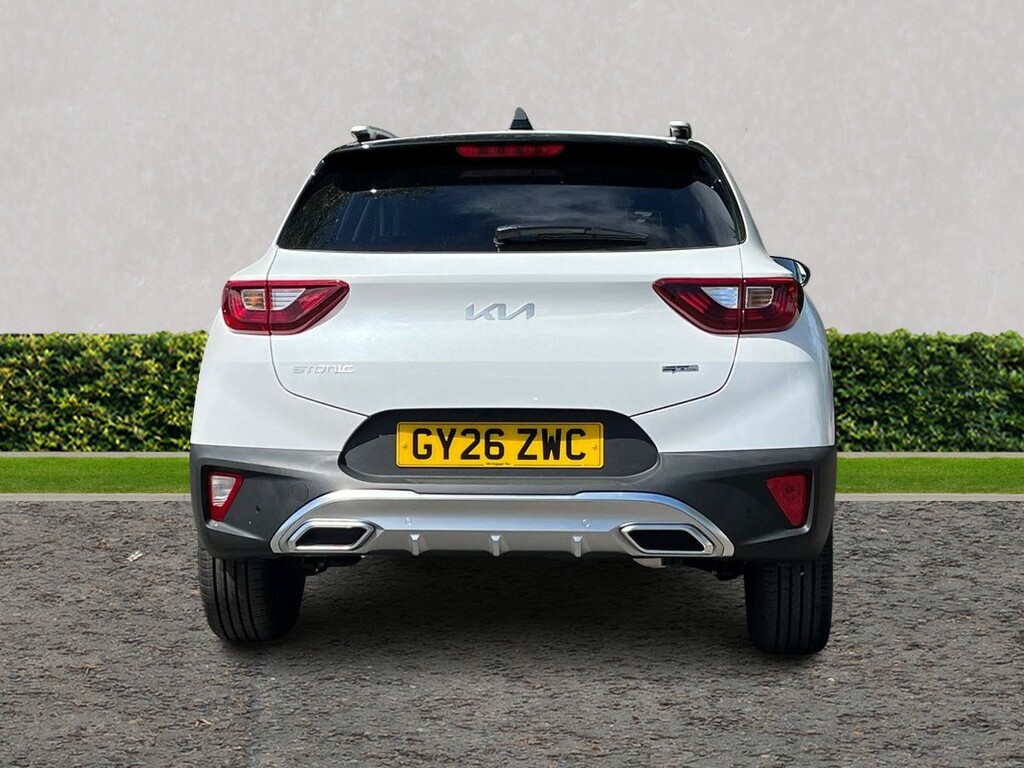 Kia Stonic 1.0 T-gdi 99Bhp Gt Line Isg White #4