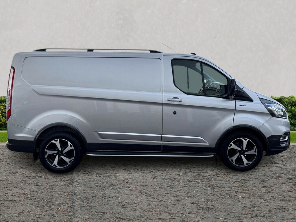 Ford Transit Custom 2.0 Ecoblue 170Ps Low Roof Active Van Silver #2