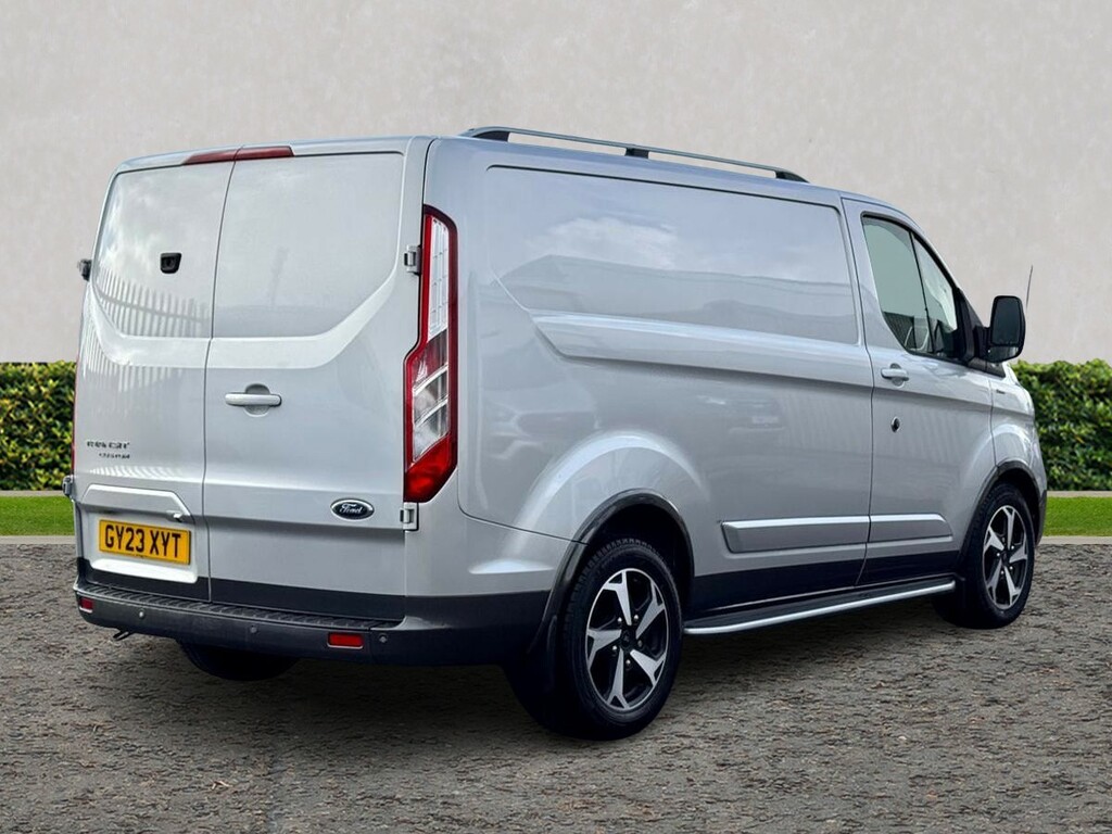 Ford Transit Custom 2.0 Ecoblue 170Ps Low Roof Active Van Silver #3