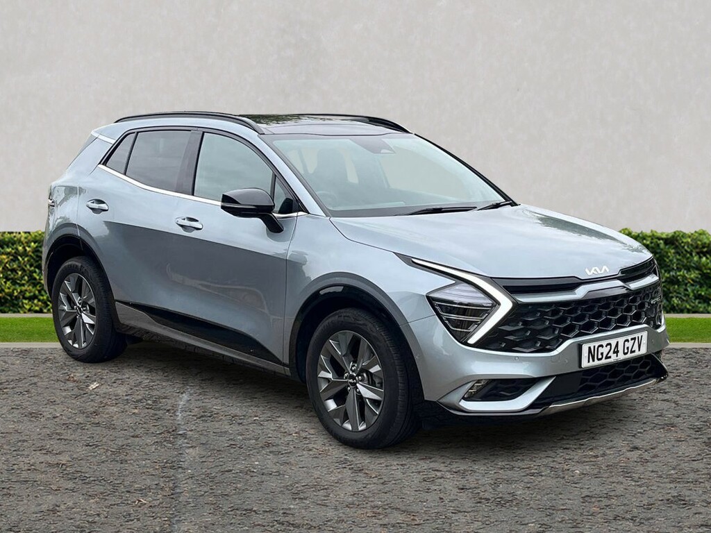 Kia Sportage 1.6T Gdi 207 Hev Gt-line S Silver