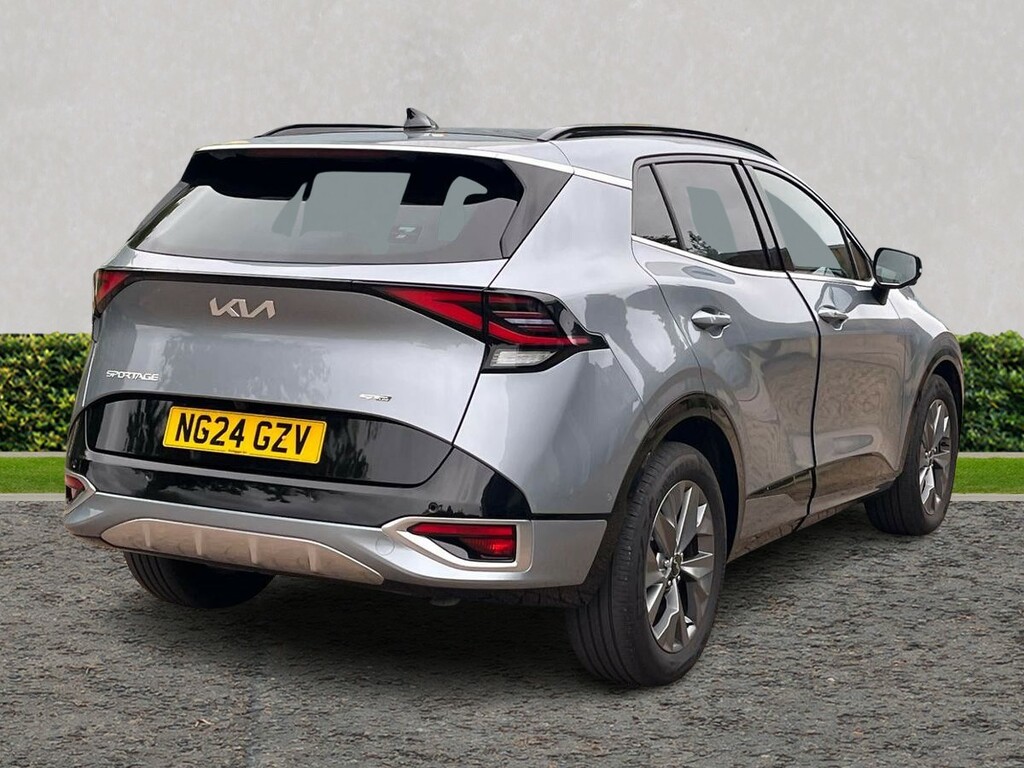 Kia Sportage 1.6T Gdi 207 Hev Gt-line S NG24GZV Silver #3
