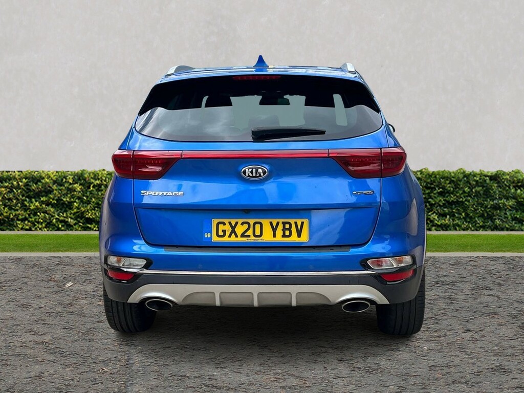 Kia Sportage 1.6T Gdi Isg Gt-line Blue #4