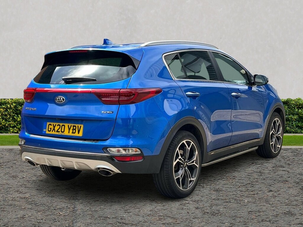 Kia Sportage 1.6T Gdi Isg Gt-line Blue #3