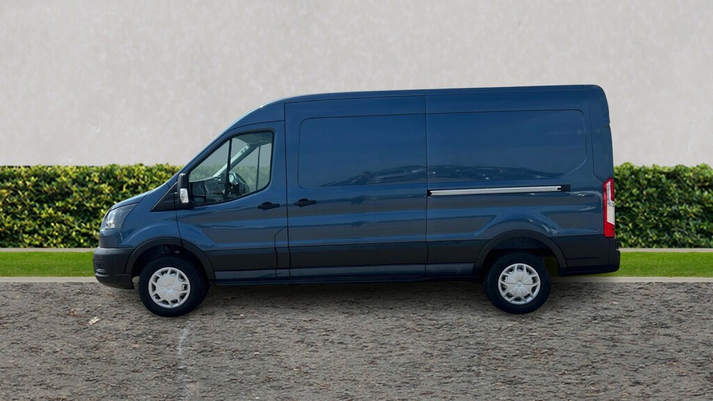 Ford Transit Custom 135Kw 68Kwh H2 Leader Van DY24BTF Blue #6