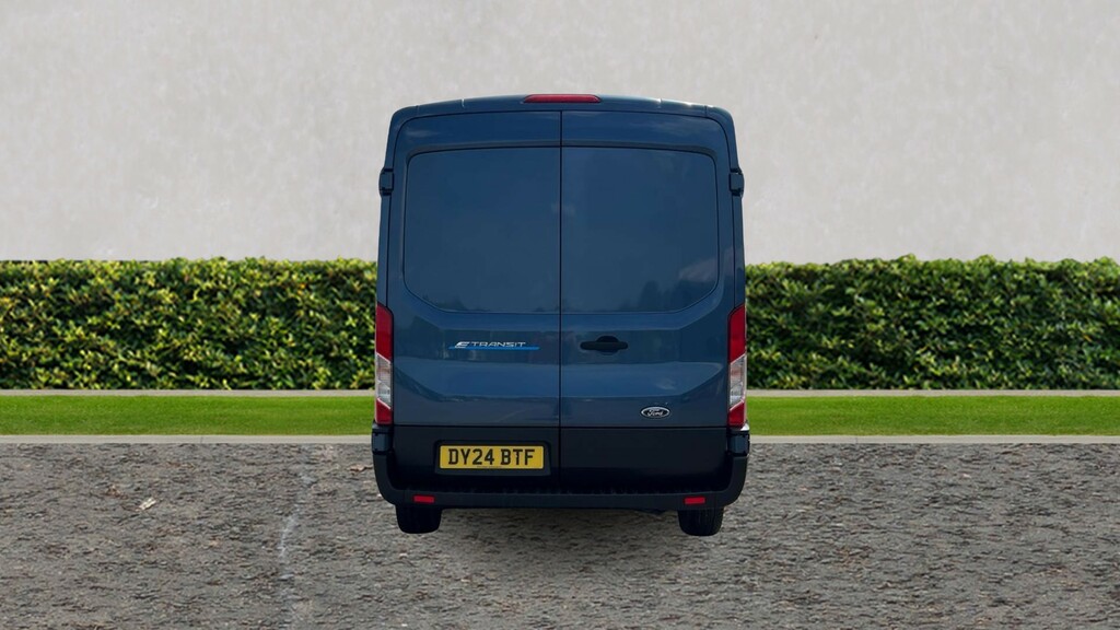 Ford Transit Custom 135Kw 68Kwh H2 Leader Van DY24BTF Blue #4