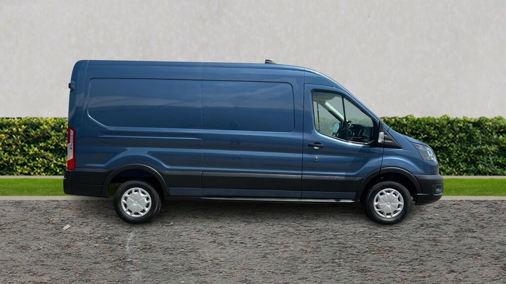 Ford Transit Custom 135Kw 68Kwh H2 Leader Van DY24BTF Blue #2