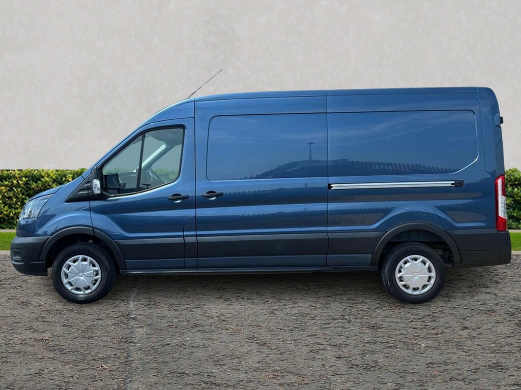Ford Transit Custom 135Kw 68Kwh H2 Leader Van DY24BTF Blue #6