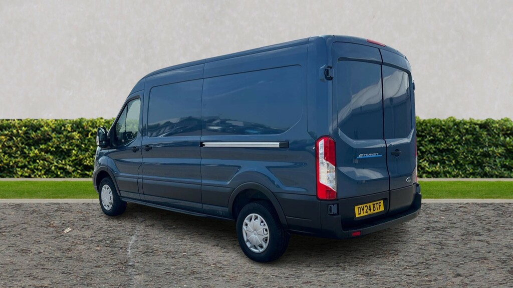 Ford Transit Custom 135Kw 68Kwh H2 Leader Van DY24BTF Blue #5