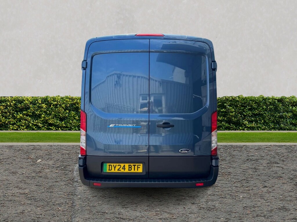 Ford Transit Custom 135Kw 68Kwh H2 Leader Van DY24BTF Blue #4