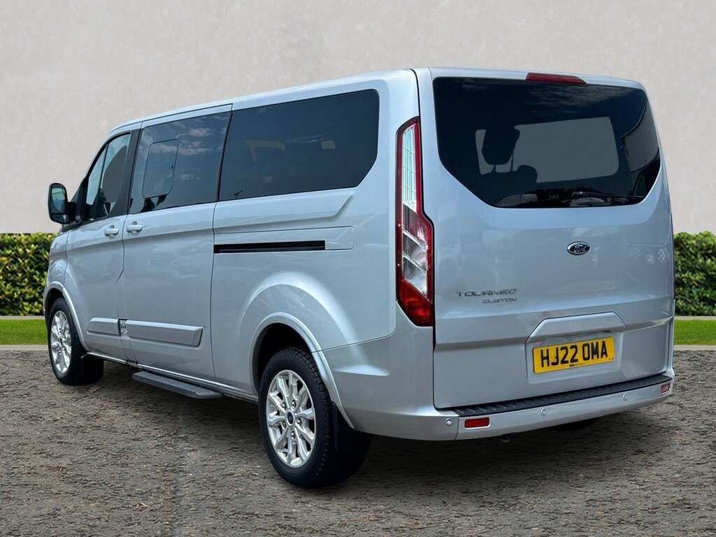Ford Tourneo Custom 2.0 Ecoblue 130Ps Lr 9 Seater Titanium HJ22OMA Silver #5