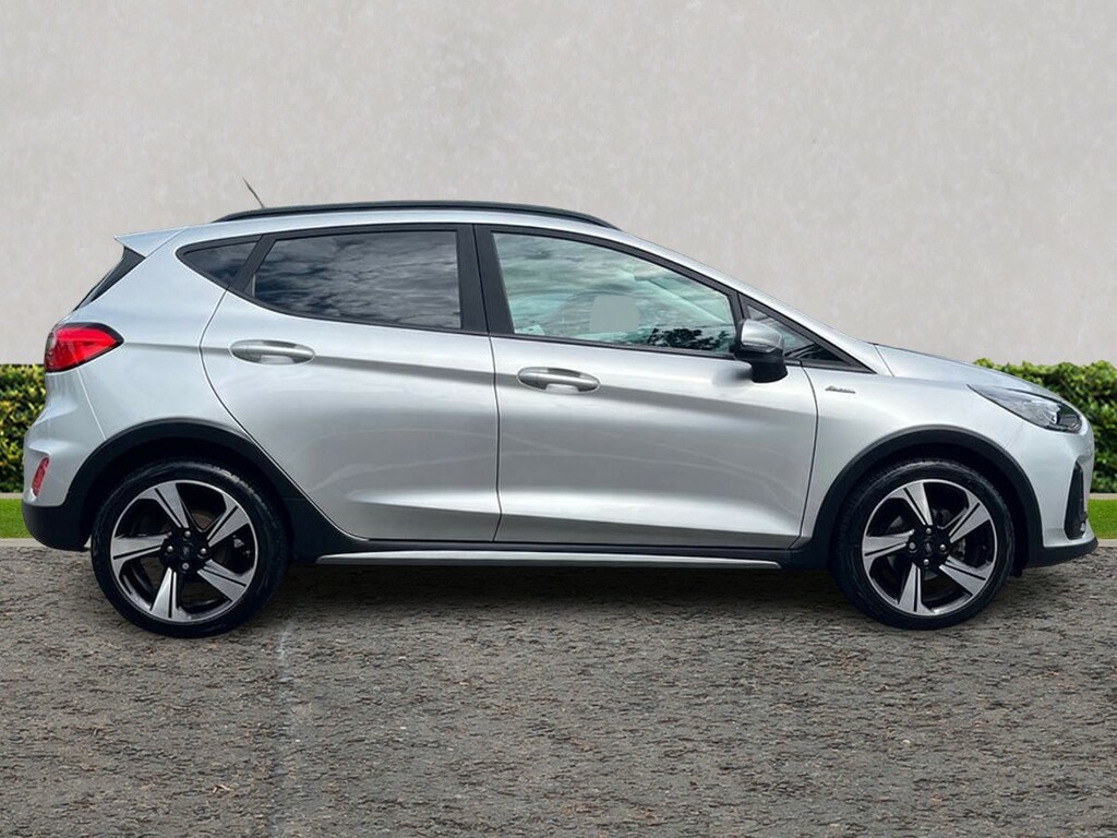 Ford Fiesta 1.0 Ecoboost Hybrid Mhev 125 Active GX72HPU Silver #2