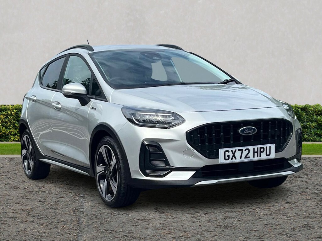 Ford Fiesta 1.0 Ecoboost Hybrid Mhev 125 Active GX72HPU Silver