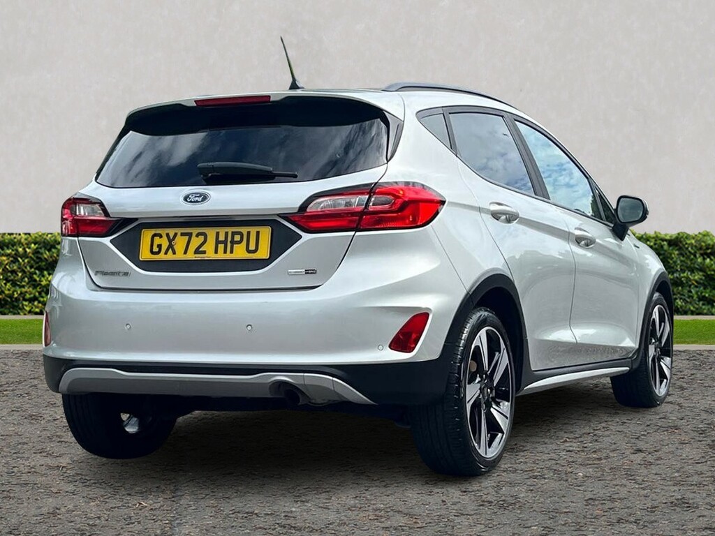 Ford Fiesta 1.0 Ecoboost Hybrid Mhev 125 Active GX72HPU Silver #3