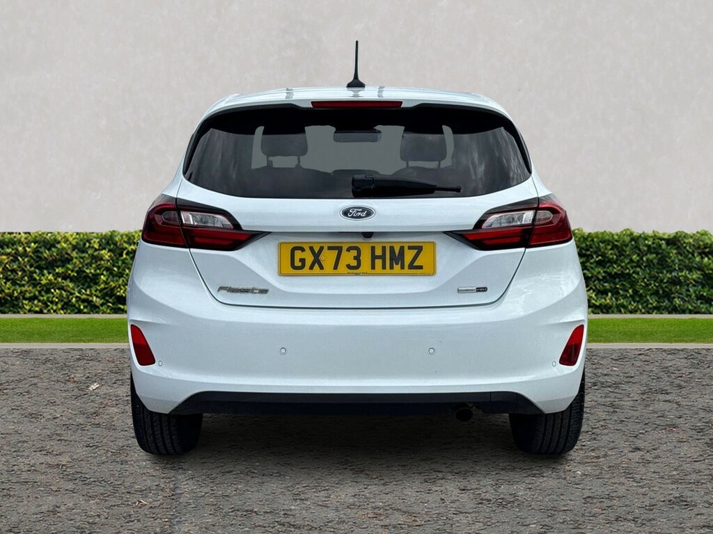 Ford Fiesta 1.0 Ecoboost Titanium X GX73HMZ White #4