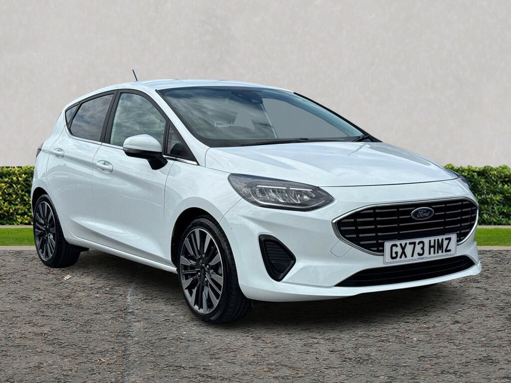 Ford Fiesta 1.0 Ecoboost Titanium X GX73HMZ White