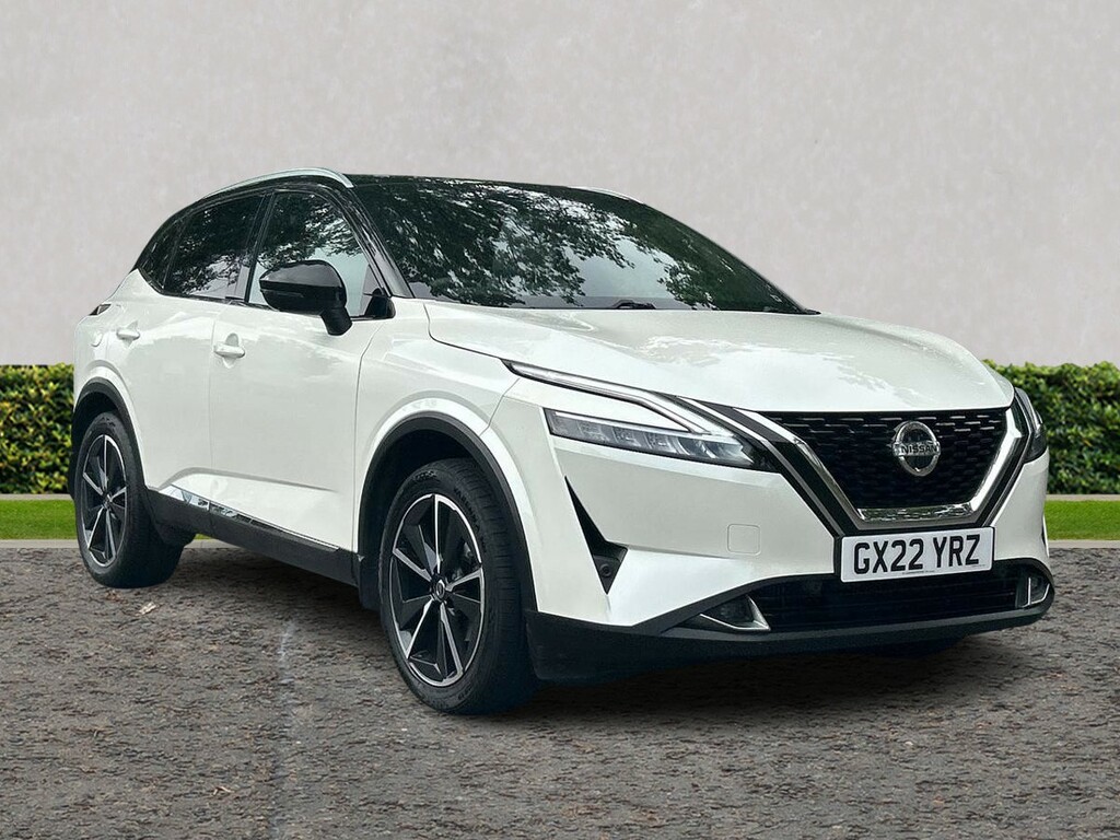 Nissan Qashqai 1.3 Dig-t Mh 158 Tekna Xtronic White