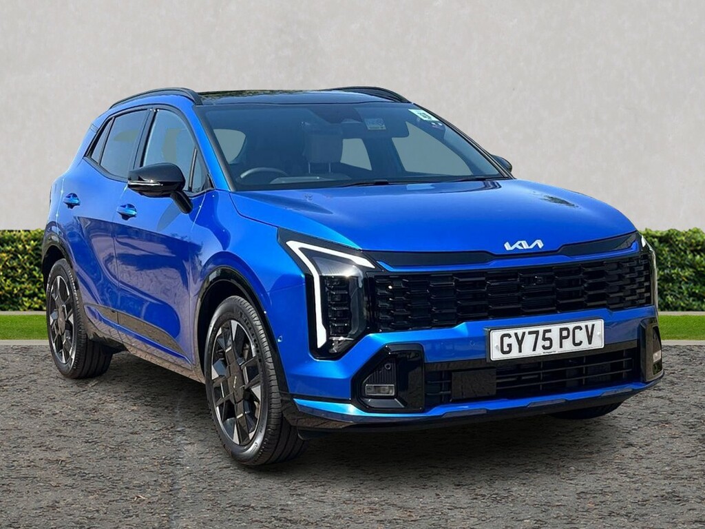 Kia Sportage 1.6T Gdi Hev Gt-line S Blue