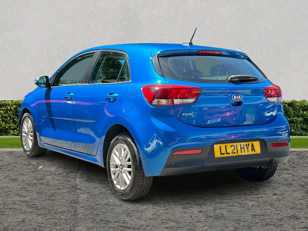 Kia RIO 1.0 T Gdi 2 Dct Blue #5