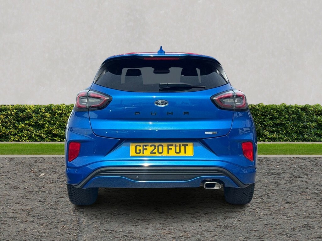 Ford Puma 1.0 Ecoboost Hybrid Mhev St-line GF20FUT Blue #4