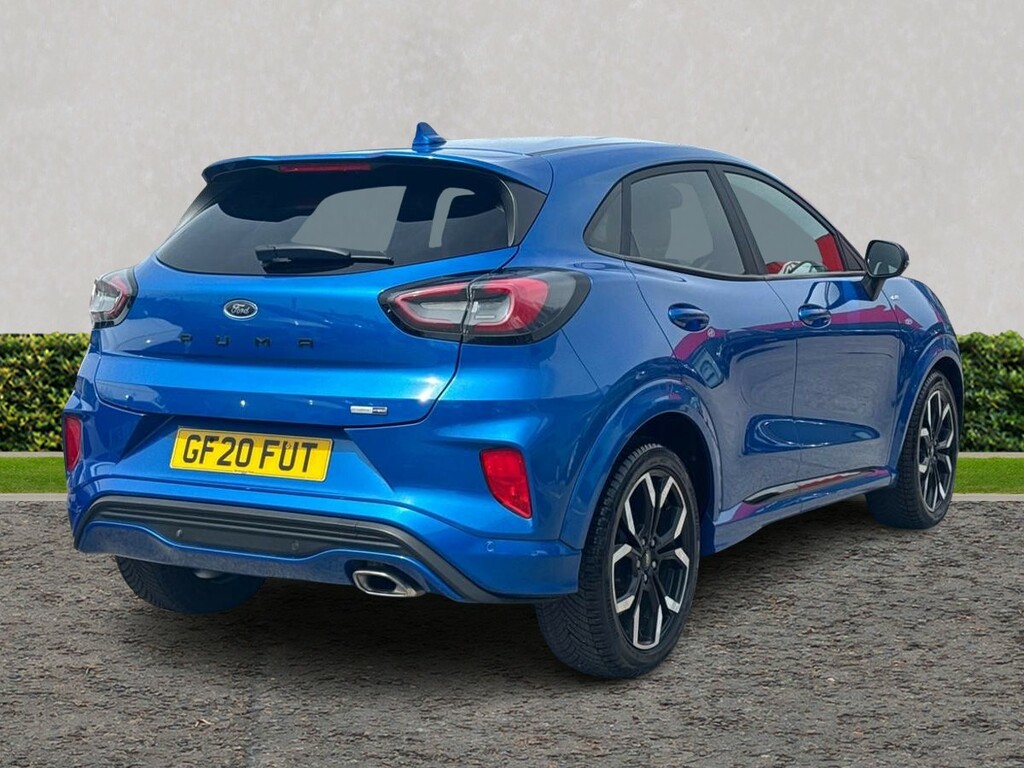 Ford Puma 1.0 Ecoboost Hybrid Mhev St-line GF20FUT Blue #3