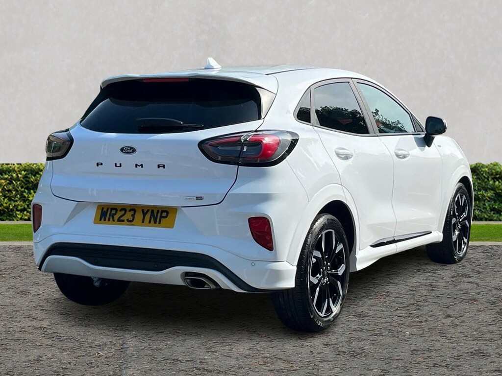 Ford Puma 1.0 Ecoboost Hybrid Mhev 155 St-line X WR23YNP White #3