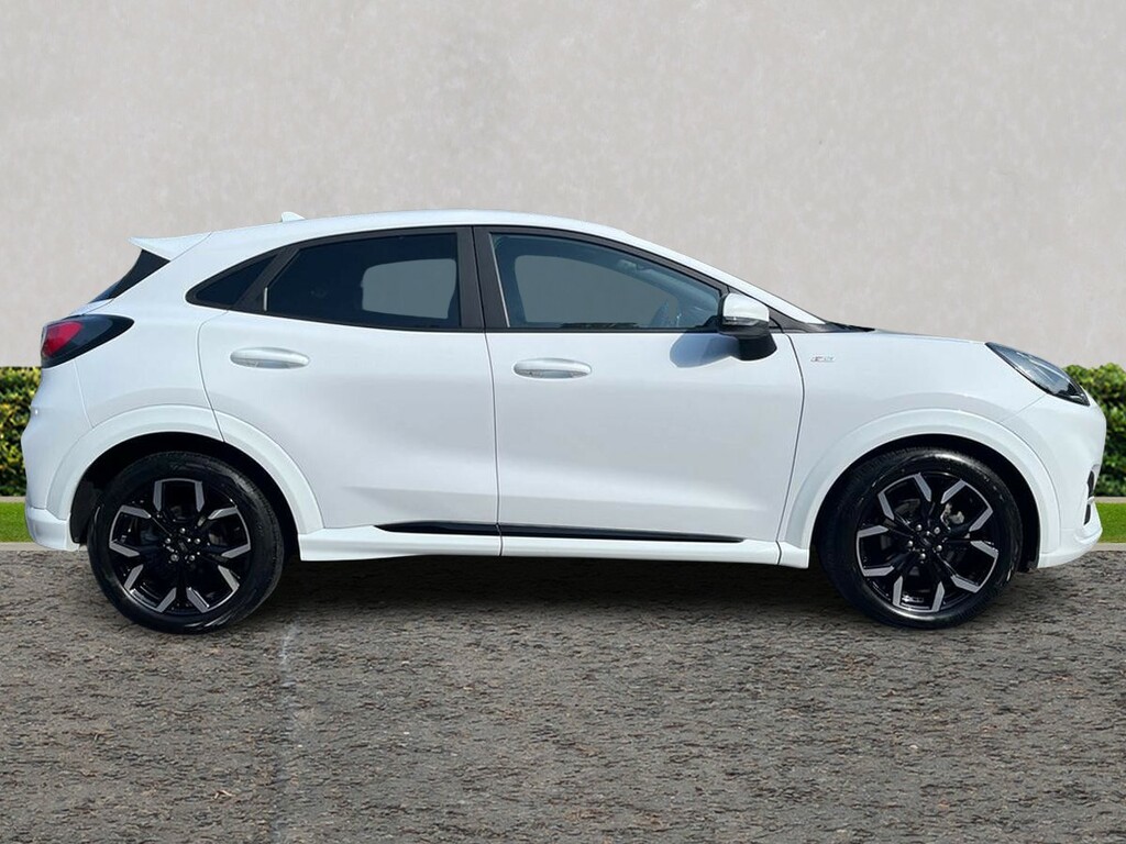 Ford Puma 1.0 Ecoboost Hybrid Mhev 155 St-line X WR23YNP White #2