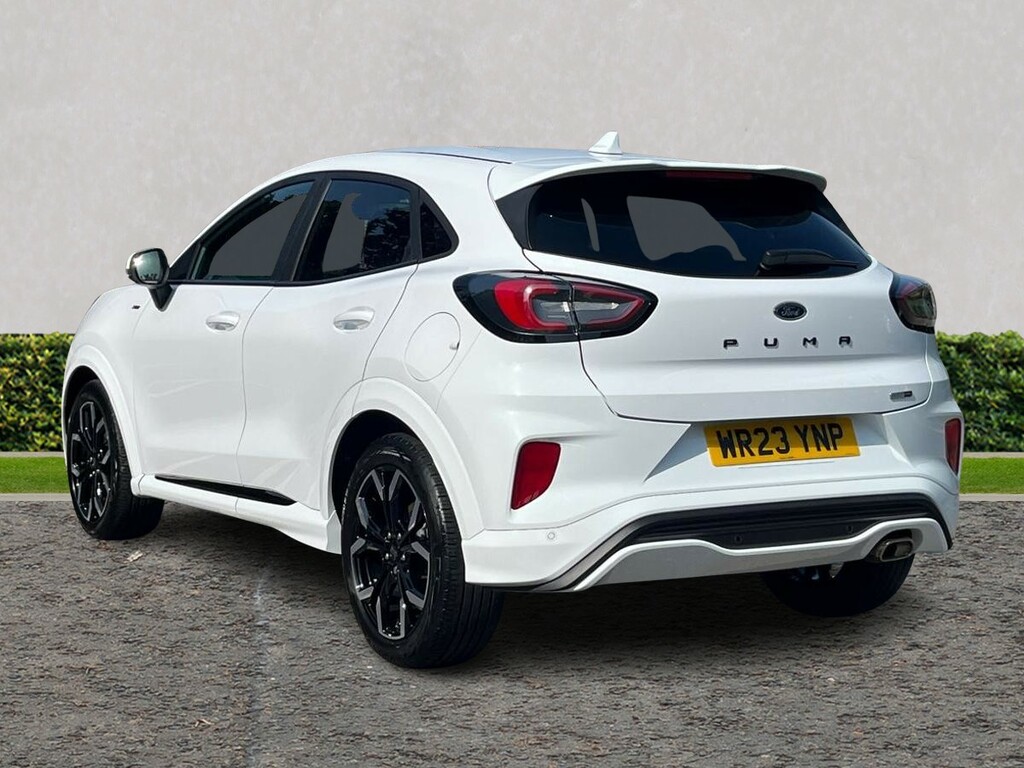 Ford Puma 1.0 Ecoboost Hybrid Mhev 155 St-line X WR23YNP White #5