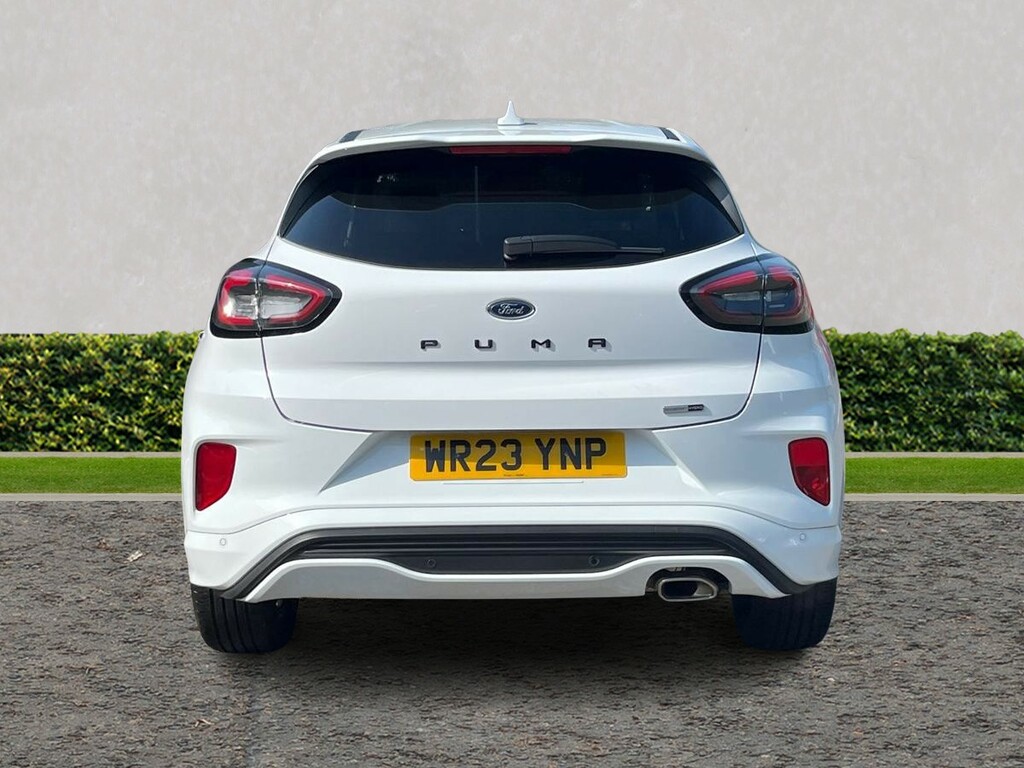 Ford Puma 1.0 Ecoboost Hybrid Mhev 155 St-line X WR23YNP White #4