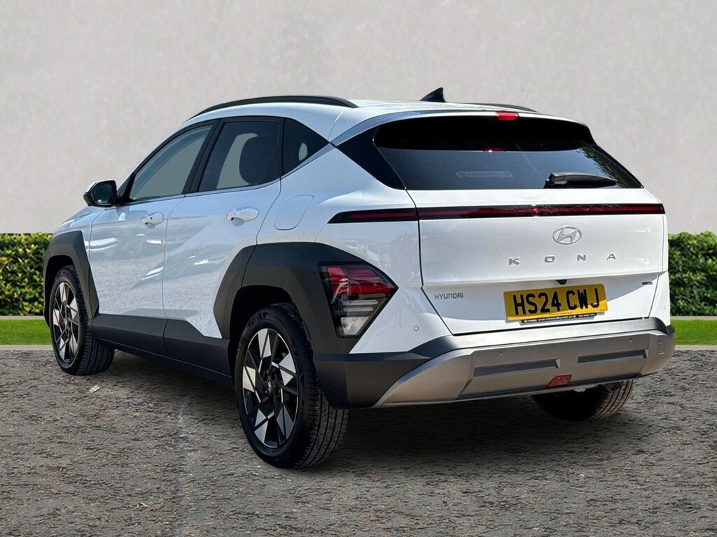 Hyundai Kona 1.6 Gdi Hybrid Ultimate Dct HS24CWJ White #5