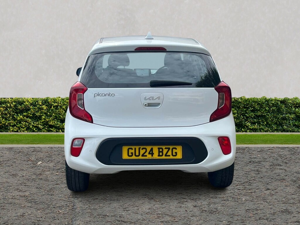 Kia Picanto 1.0 3 4 Seats GU24BZG White #4