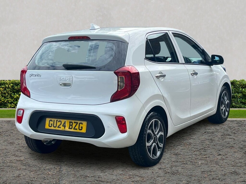 Kia Picanto 1.0 3 4 Seats GU24BZG White #3