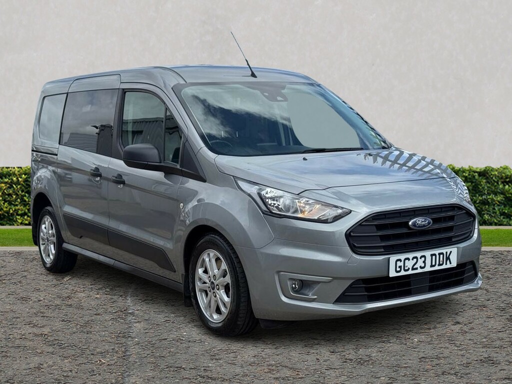 Ford Transit Connect 1.5 Ecoblue 100Ps Trend Dcab Van Silver