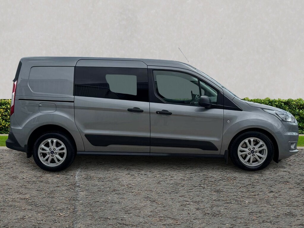 Ford Transit Connect 1.5 Ecoblue 100Ps Trend Dcab Van Silver #2