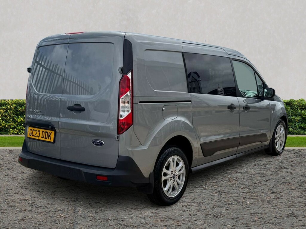 Ford Transit Connect 1.5 Ecoblue 100Ps Trend Dcab Van Silver #3