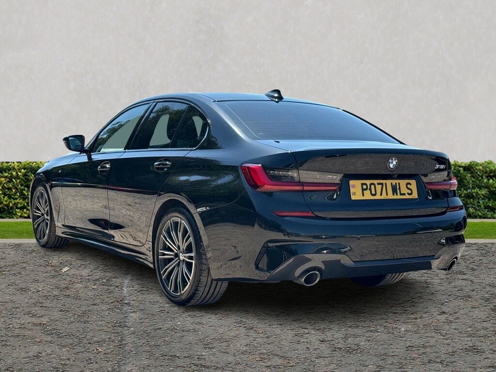 BMW 3 Series 318I M Sport Step PO71WLS Black #5