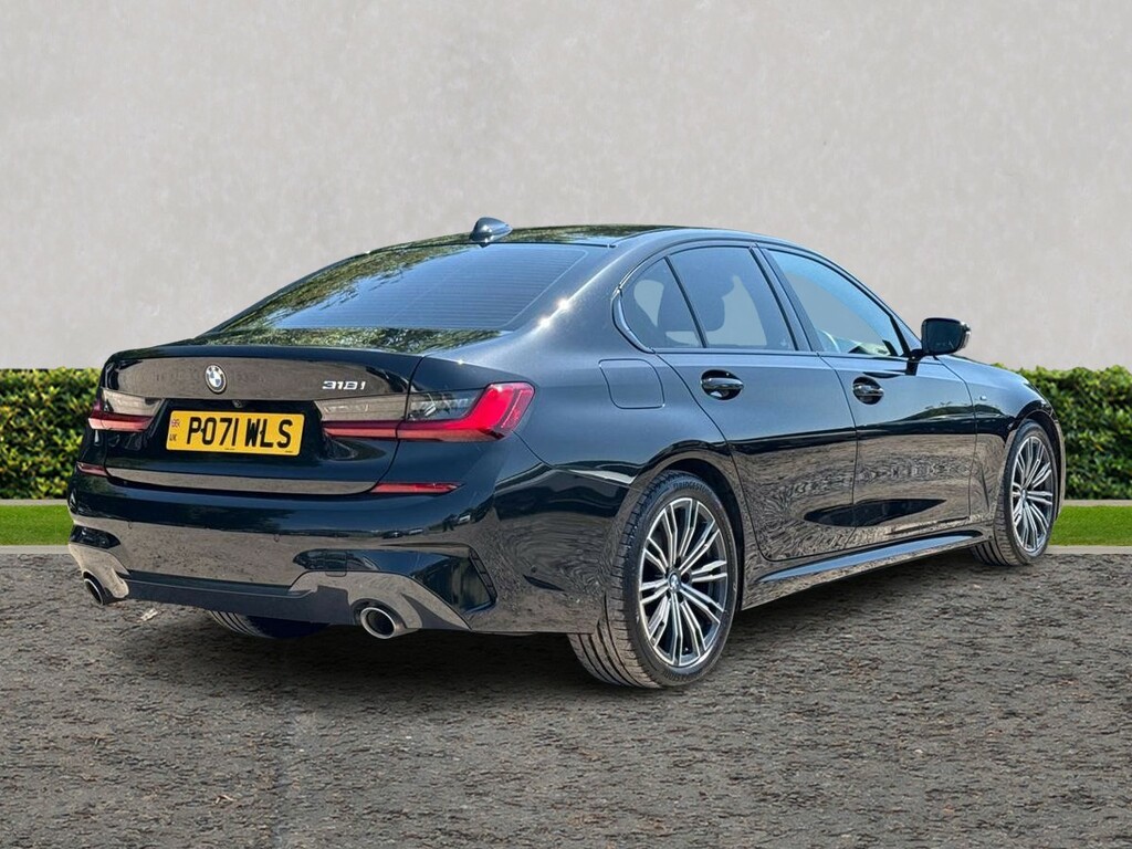 BMW 3 Series 318I M Sport Step PO71WLS Black #3