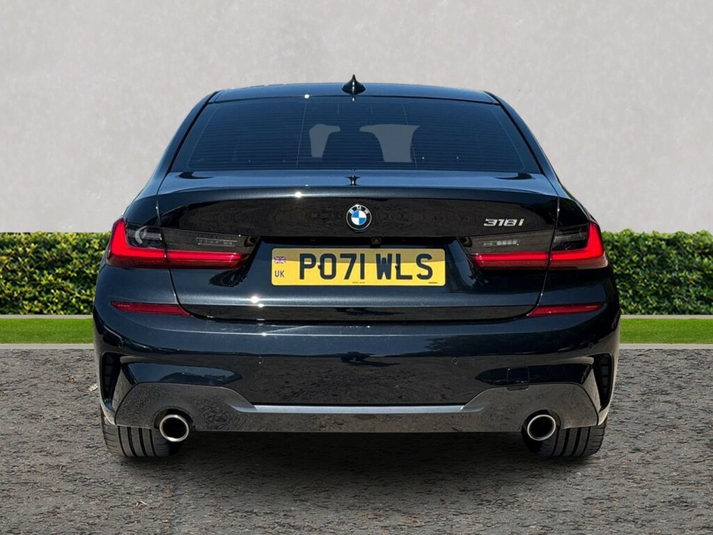 BMW 3 Series 318I M Sport Step PO71WLS Black #4