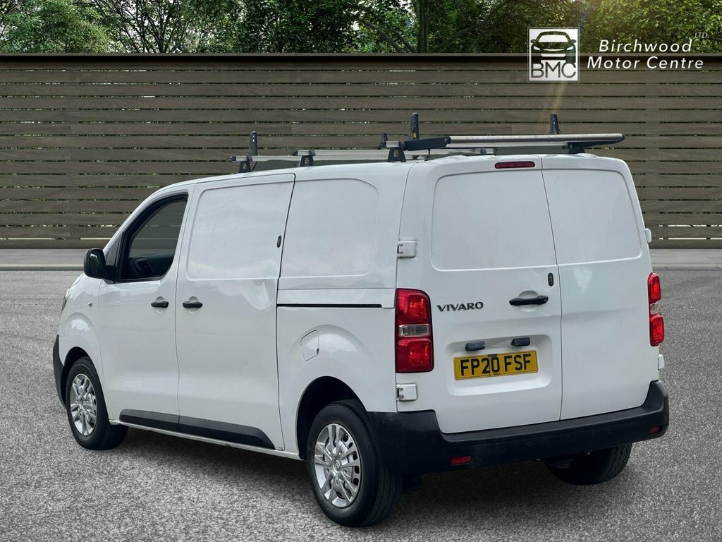 Vauxhall Vivaro 2L Dynamic 6Dr FP20FSF White #5