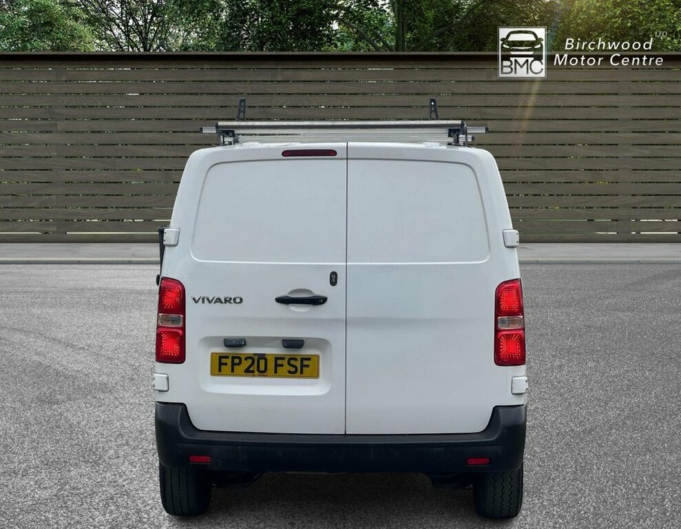 Vauxhall Vivaro 2L Dynamic 6Dr FP20FSF White #6