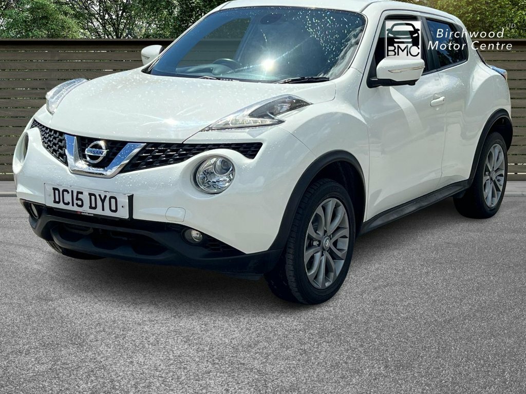 Nissan Juke 1L Tekna DC15DYO White #3