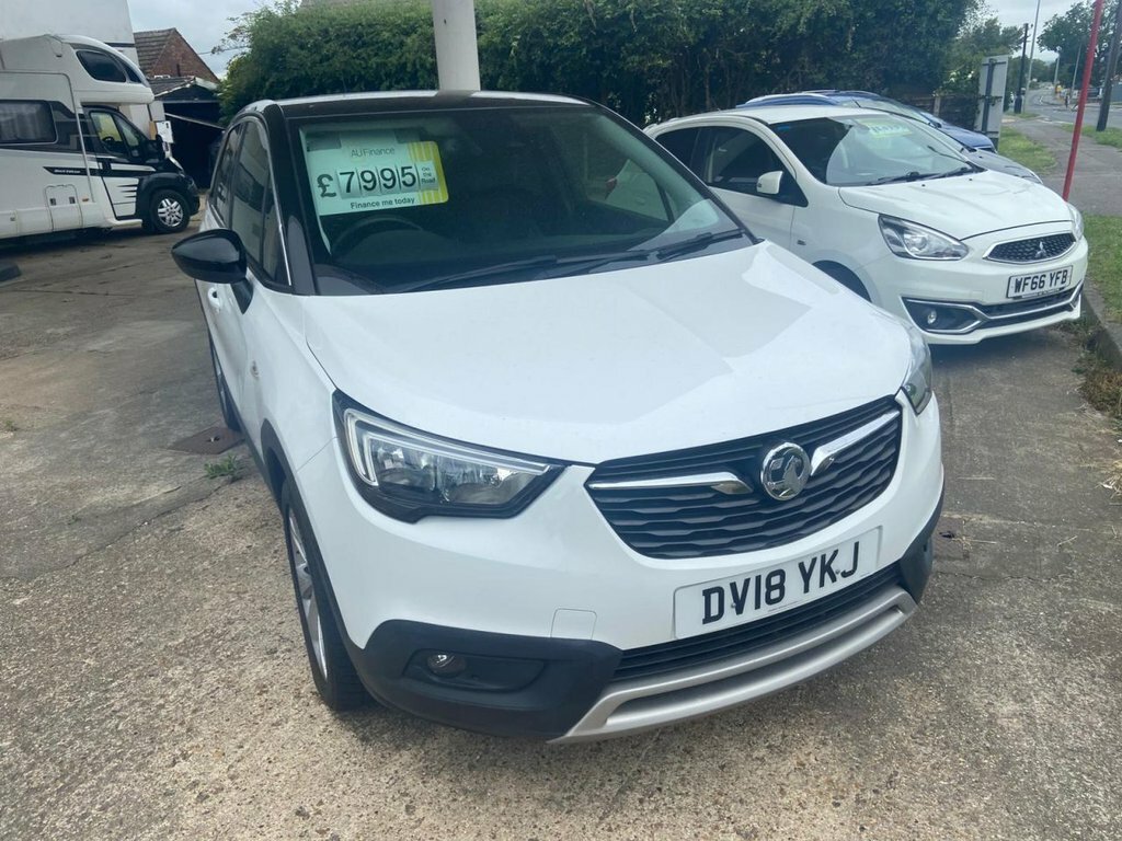 Vauxhall Crossland X 1.6L Tech Line Nav White