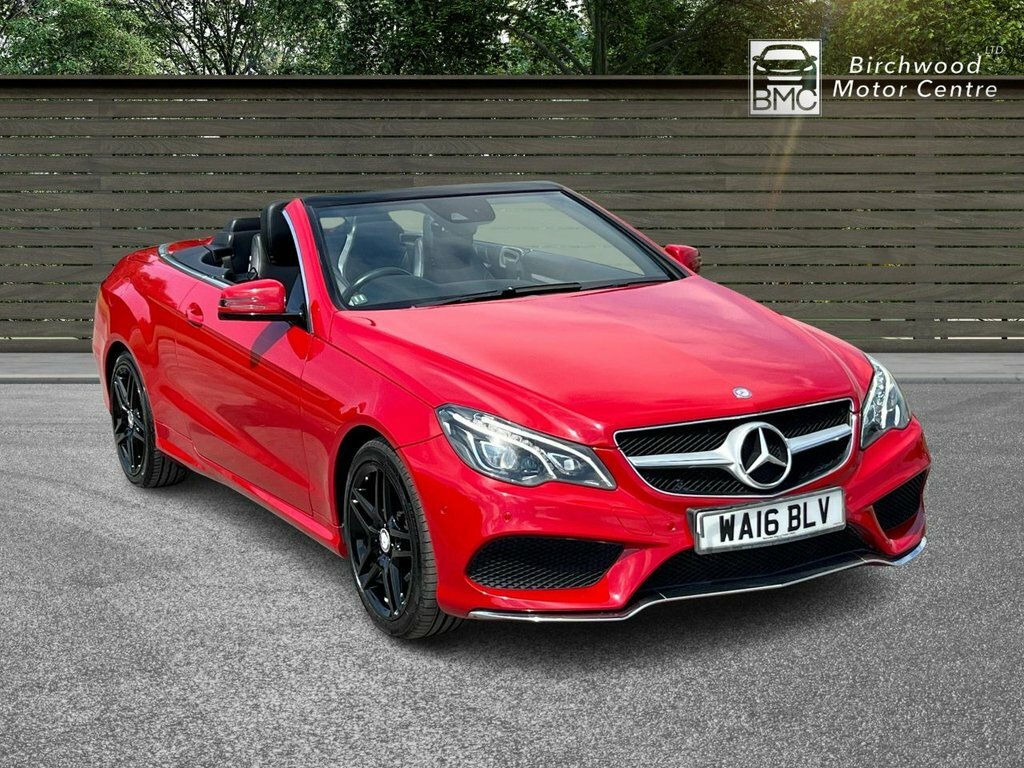 Mercedes-Benz E Class 2L Amg Line Red