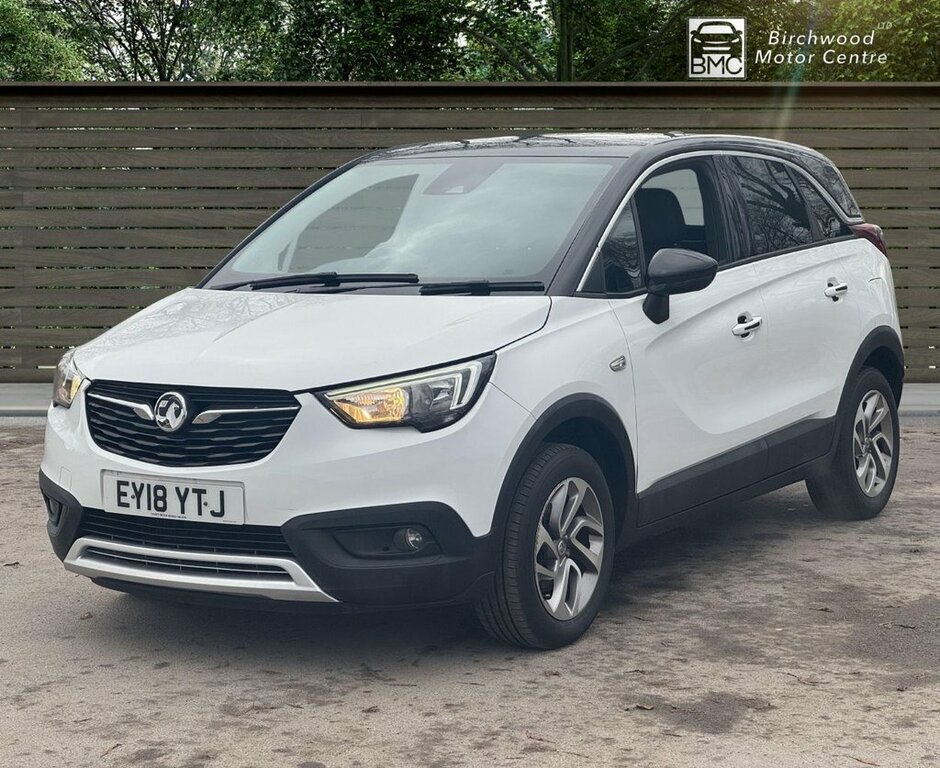 Vauxhall Crossland X 1.2L Tech Line Nav White #3