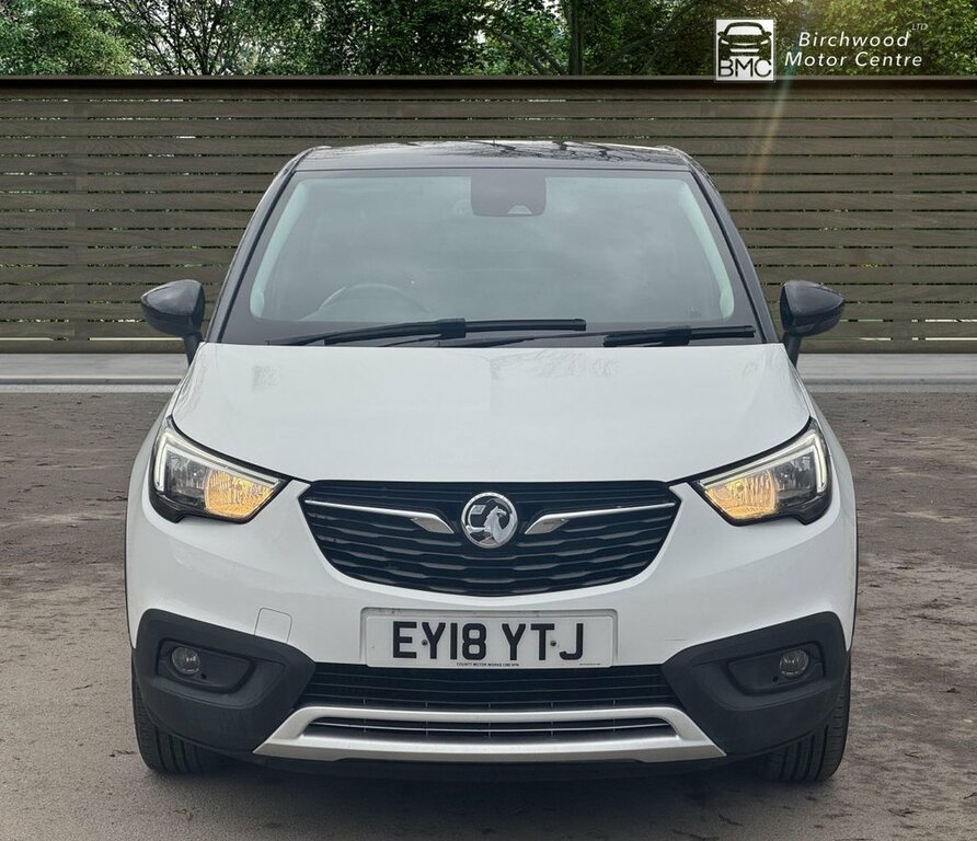 Vauxhall Crossland X 1.2L Tech Line Nav White #2