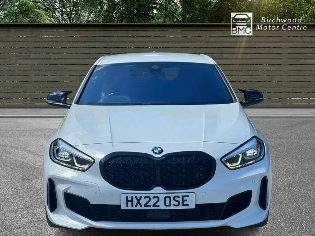 BMW 1 Series Hatchback HX22OSE White #2