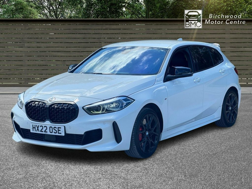 BMW 1 Series Hatchback HX22OSE White #3