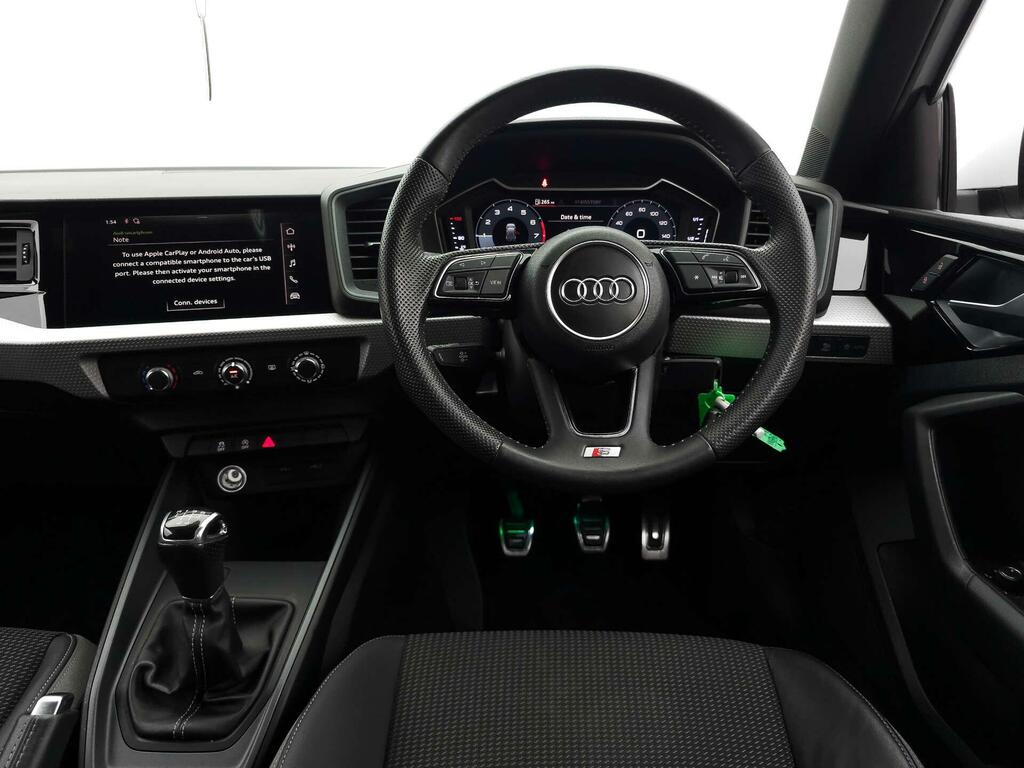 Audi A1 1.0 Tfsi 25 S Line Sportback Euro 6 Ss BA69NUK White #3