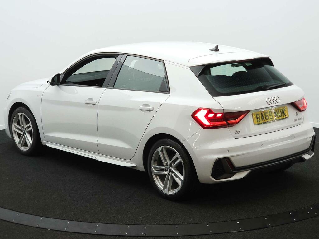 Audi A1 1.0 Tfsi 25 S Line Sportback Euro 6 Ss BA69NUK White #2