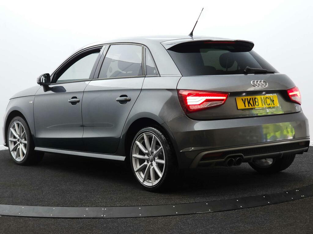 Audi A1 1.4 Tfsi S Line Sportback Euro 6 Ss Nav YK18NCN Grey #2