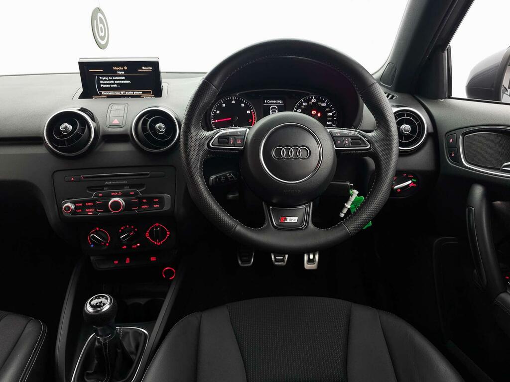 Audi A1 1.4 Tfsi S Line Sportback Euro 6 Ss Nav YK18NCN Grey #3